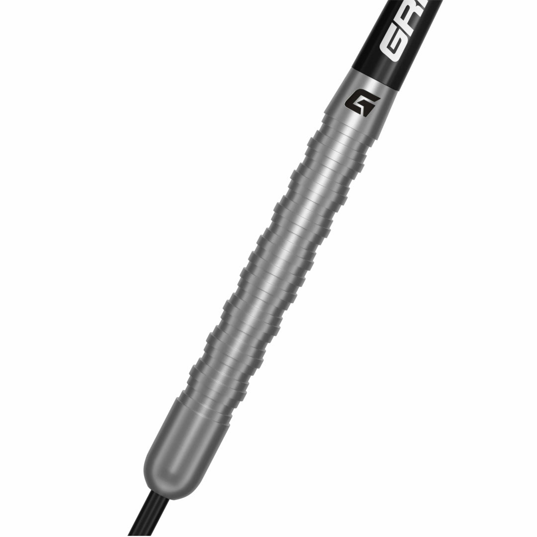 GOAT Podium silver 80% tungsten steel tip darts barrel detail