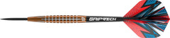 GOAT Quarterback V1 95% tungsten torpedo darts barrel detail