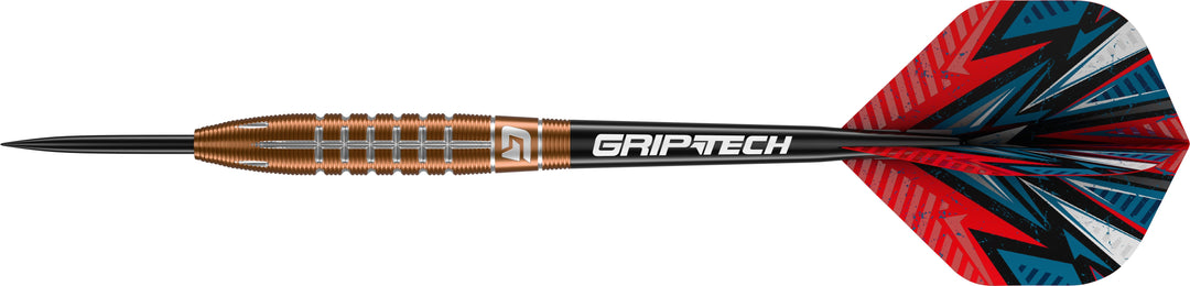 GOAT Quarterback V2 95% tungsten bomb darts barrel detail