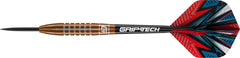 GOAT Quarterback V2 95% tungsten bomb darts barrel detail