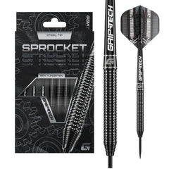 GOAT Sprocket 90% tungsten steel tip darts complete set with packaging