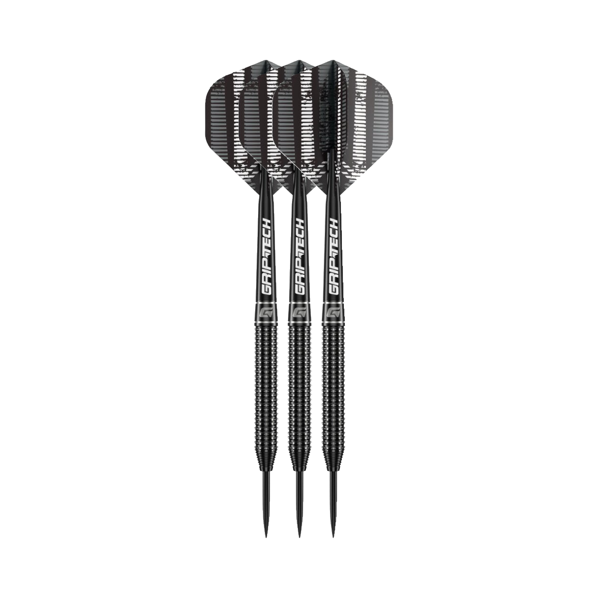 Sprocket Steel Tip Darts - 90% Tungsten — three barrel close-ups