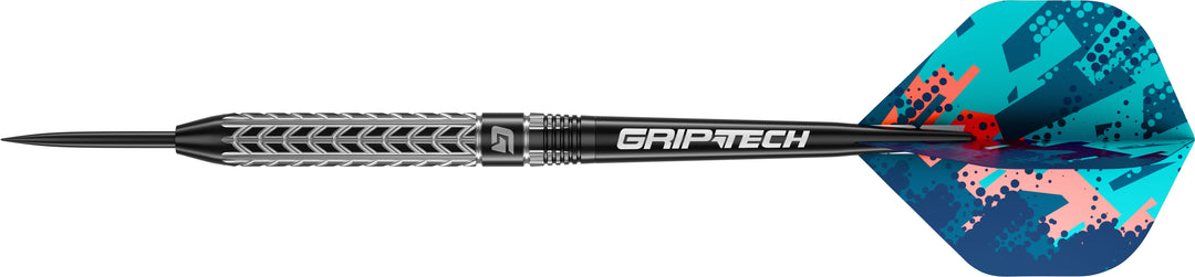 GOAT Traction 80% tungsten steel tip darts barrel detail