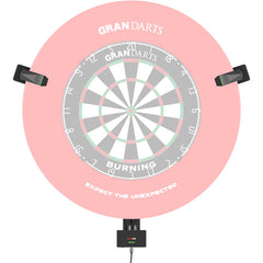Gran Board GRAN EYE G2 AI Auto Scoring System — cameras installed around a dartboard