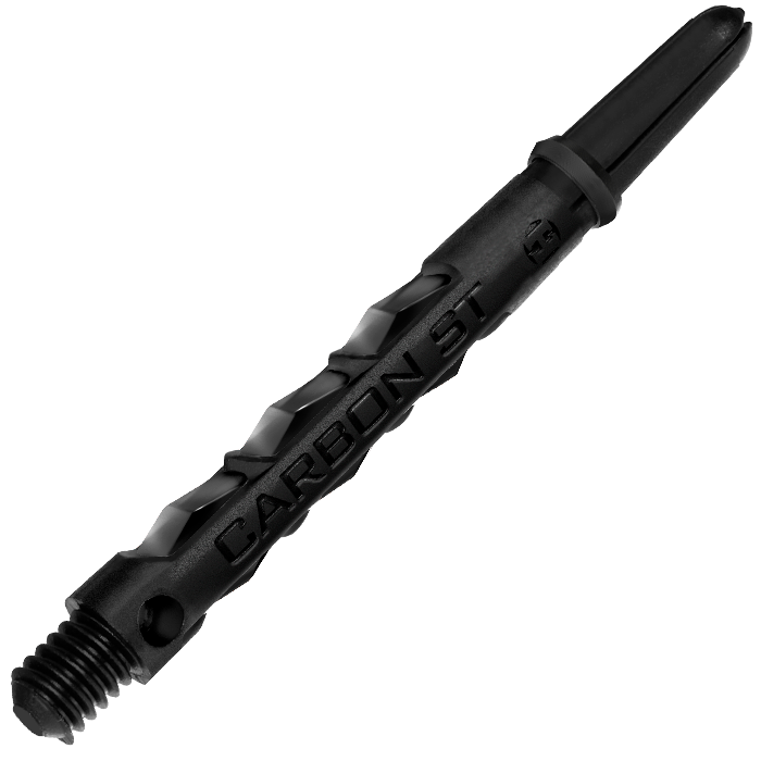 Harrows Carbon St Shafts — black shaft close-up