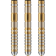 Harrows Chizzy Steel Tip Darts 90% Tungsten — three dart barrels