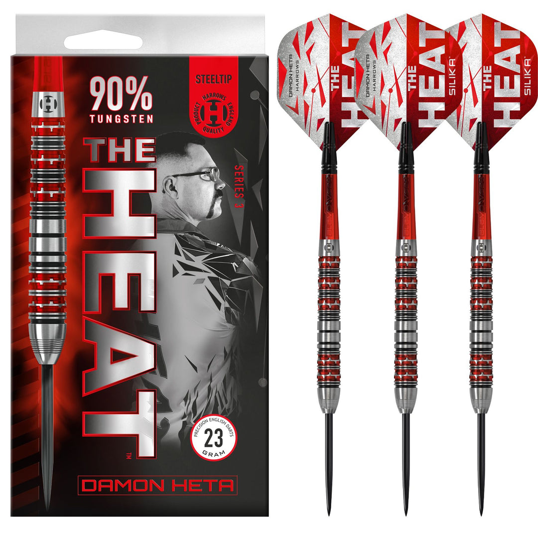 Damon Heta V3 Steel Tip Darts - 90% Tungsten from On Point Darts