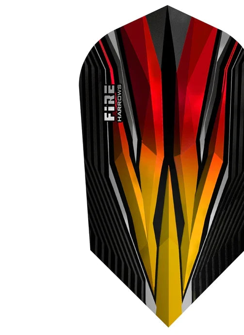 Harrows - Fire Two Tone Flame Dart Flights - Slim – alternate product view