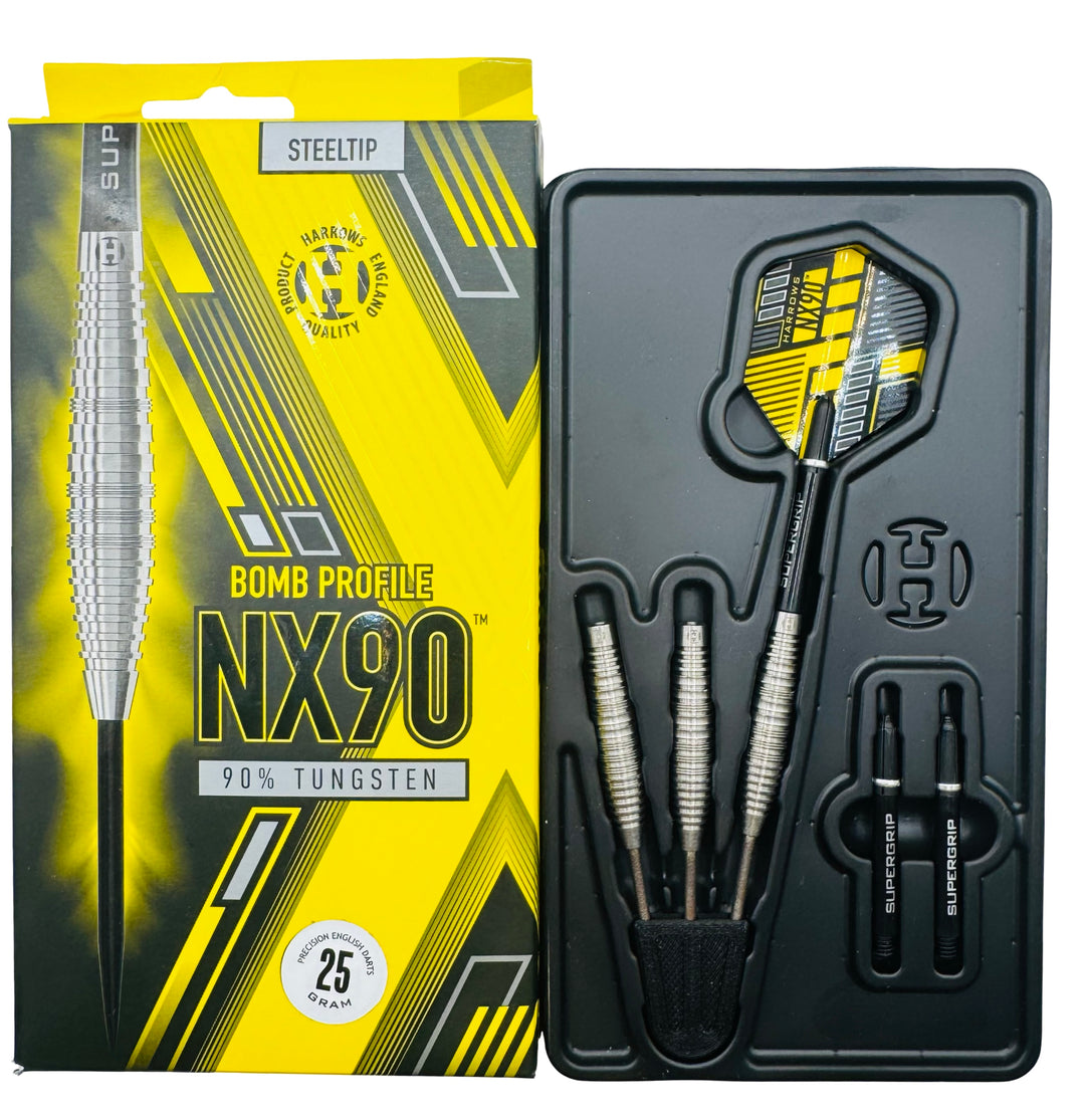Harrows NX90 Bomb 90% Tungsten 25g trade-in darts