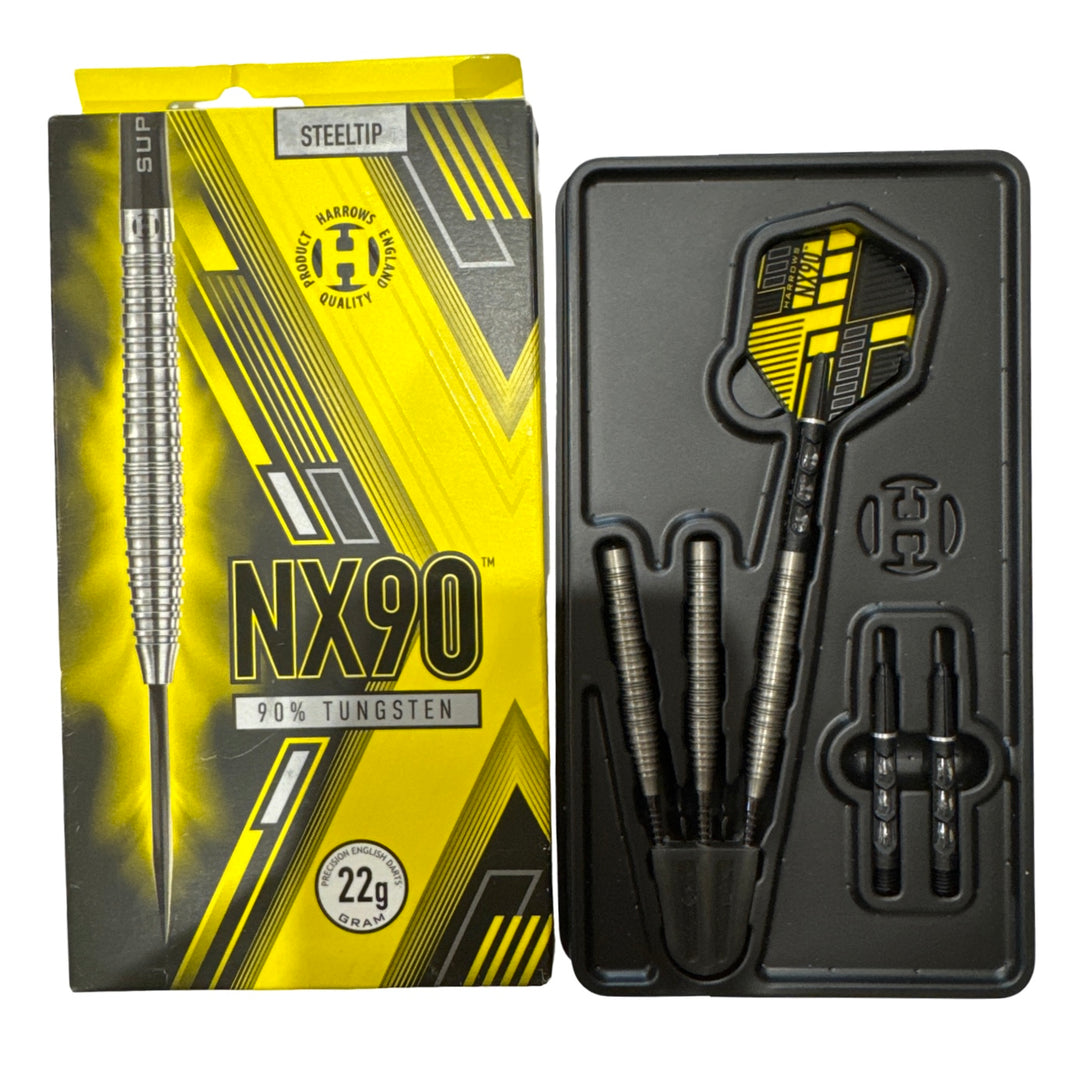 Harrows NX90 Darts 90% Tungsten 22g trade-in
