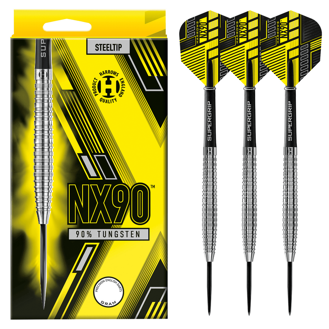 Nx90 Parallel Steel Tip Darts - 90% Tungsten from On Point Darts