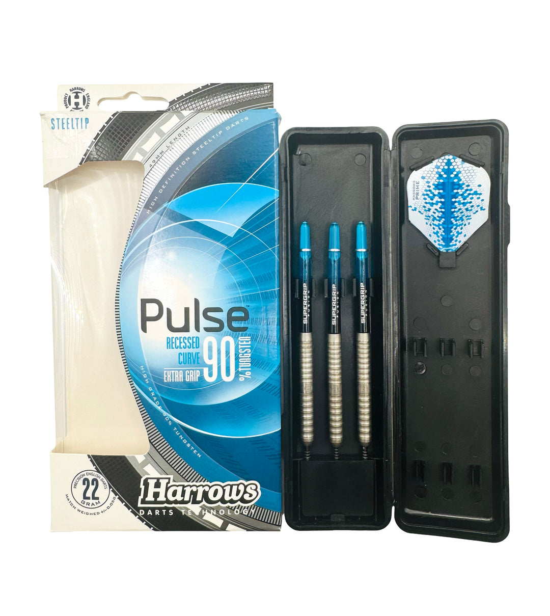 Harrows Pulse Recessed Curve 90% Tungsten Darts 22g trade-in