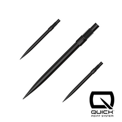 Harrows Quick Points (QP) Black / 30mm dart points
