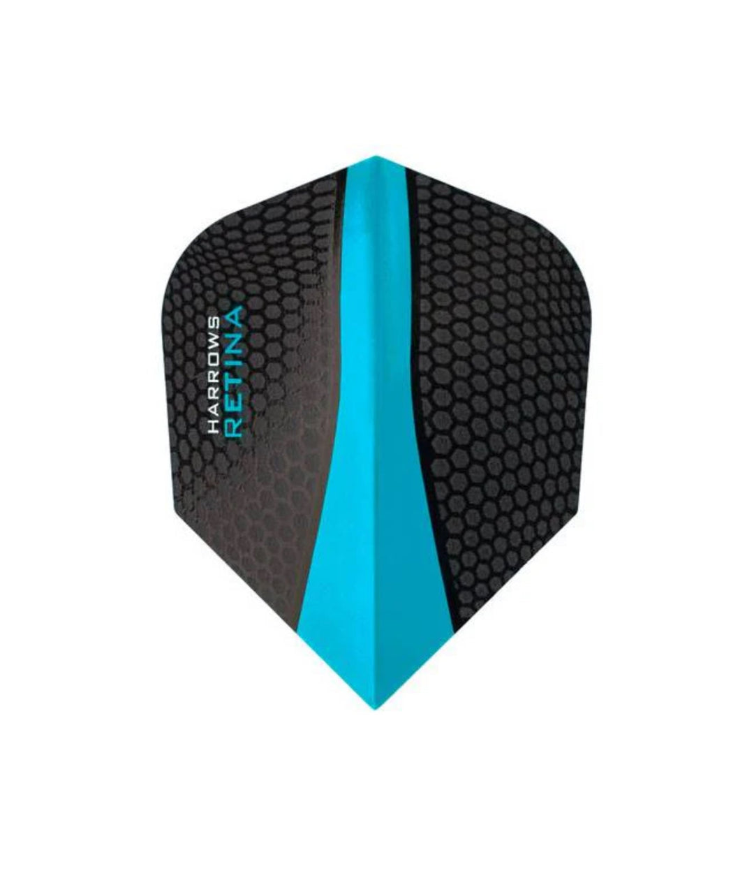 Harrows Retina Standard Dart Flights — light blue flight design