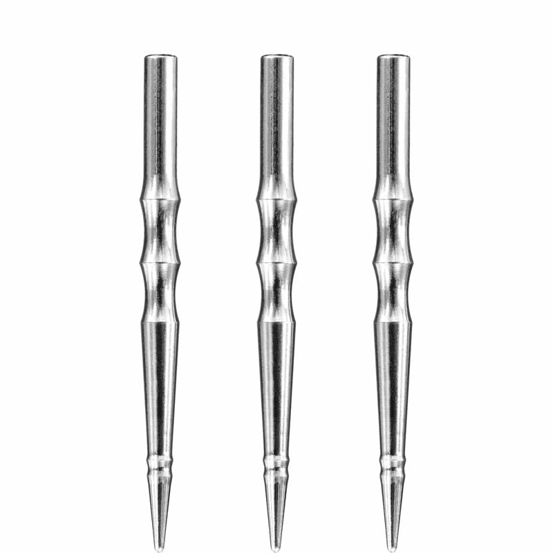 Harrows Sabre Steel Tip Points Silver — silver replacement points