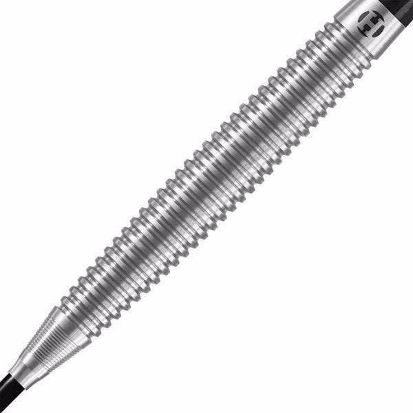 Harrows Shard 90 Steel Tip Darts 90% Tungsten — barrel and grip close-up