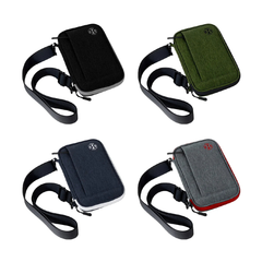 Harrows Smart Case XL in Black/Grey, Green/Black, Blue/White and Grey/Red; one complete closed case per offered colour on white. Colour options are sold separately.