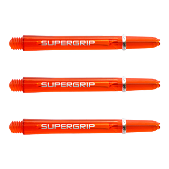 Harrows Supergrip Shafts — three red shafts