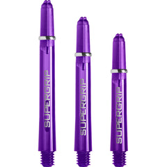 Harrows Supergrip shafts Dark Purple colour range