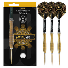 Harrows V-Wing Steel Tip Darts - 90% Tungsten 23g