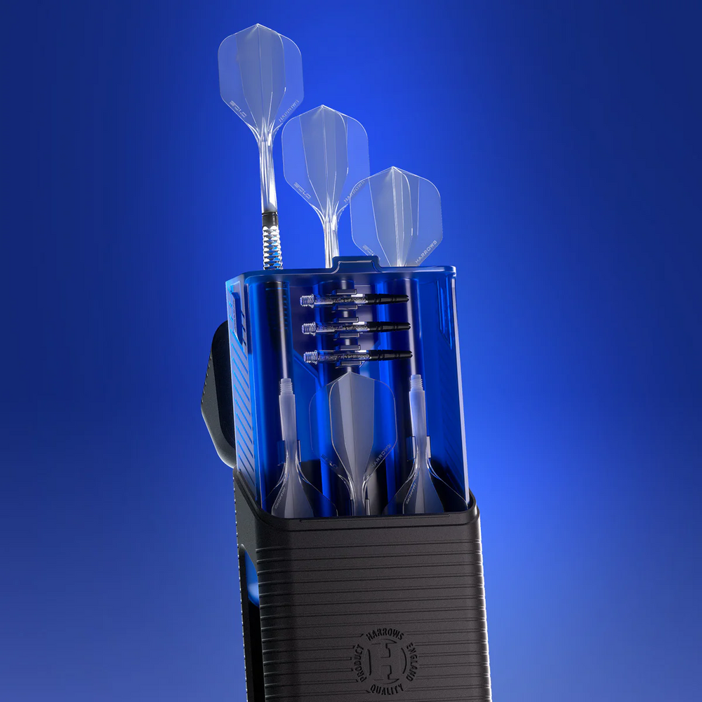 Harrows Vault Dart Case Blue