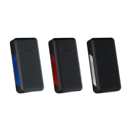 Harrows Vault dart case; one complete closed case in each offered colour: Blue, Red and Clear. Colour options sold separately. Actual moulded branding retained; darts and accessories are not included.