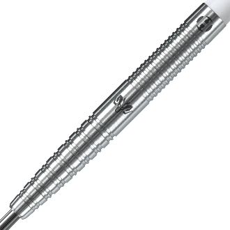 Harrows Wolfram Steel Tip Darts 97% Tungsten — barrel and grip close-up