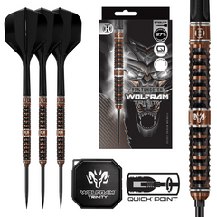 Harrows Wolfram Trinity QP Steel Tip Darts - 97% Tungsten 22g
