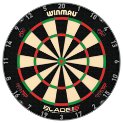 Winmau Blade 6 Triple Core Dartboard — dartboard face