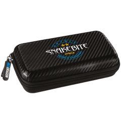 Closed black Peter Wright Snakebite dart case