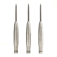Trinidad Jack Steel Tip Darts – 90% Tungsten – manufacturer photograph of three barrels