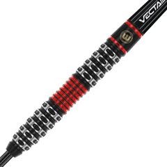 Winmau Joe Cullen Rockstar dart barrel and grip close-up