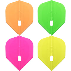 L-Style Kami L Flights Champagne Ring L1 Neon Standard — flight colour options