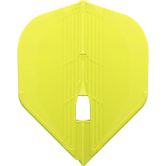 L-Style Kami L Flights Champagne Ring L1 Neon Standard — yellow flight design