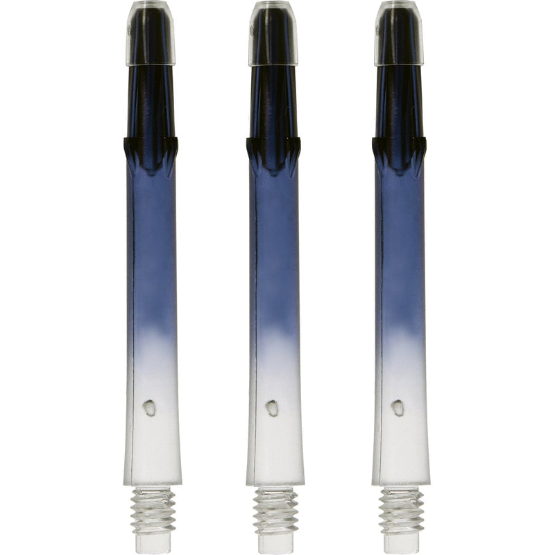 L-Style L Shafts Locked N9 Gradient Cool Black — three shafts with a colour gradient