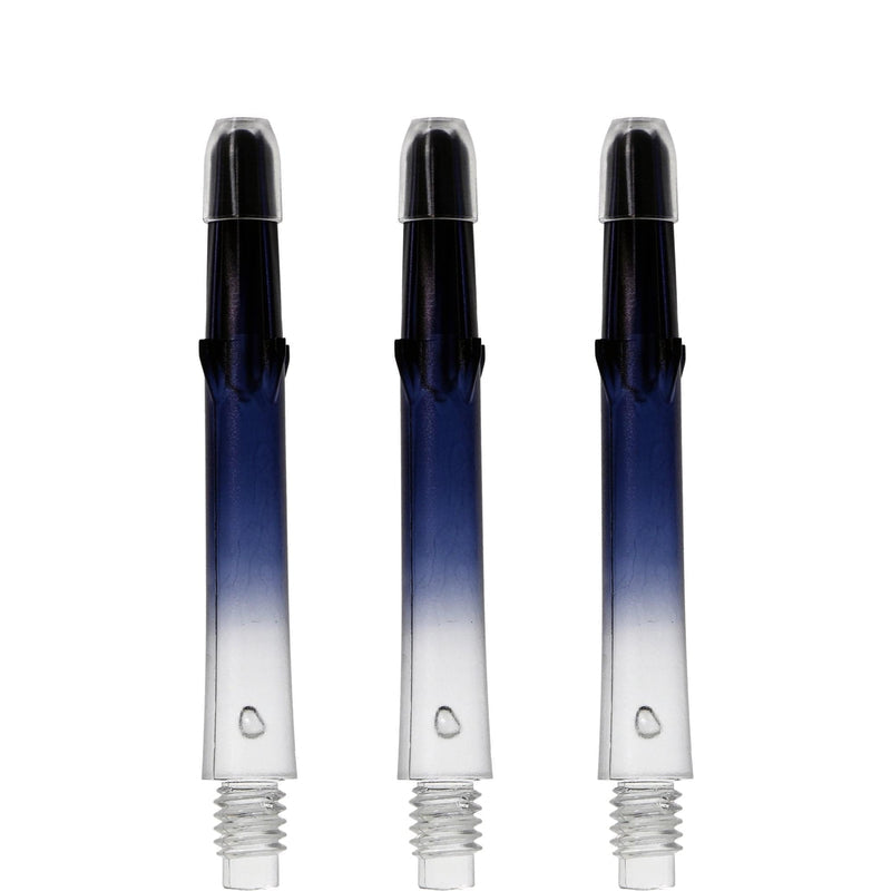 L-Style L Shafts Locked N9 Gradient Cool Black — three shafts with a colour gradient