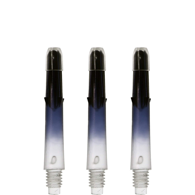 L-Style L Shafts Locked N9 Gradient Cool Black — three shafts with a colour gradient