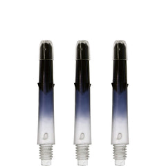 L-Style L Shafts Locked N9 Gradient Cool Black — three shafts with a colour gradient