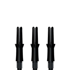 L-Style L Shafts Locked Straight Black — three black shafts