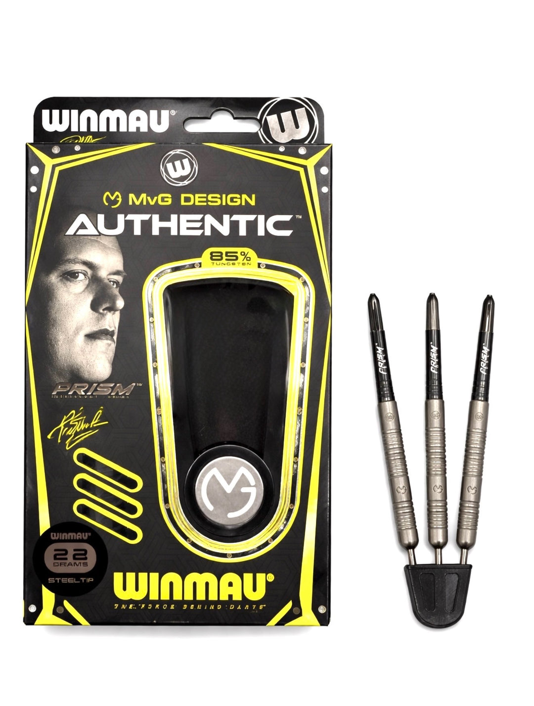 Winmau MVg Authentic 85% Tungsten 22g trade-in darts