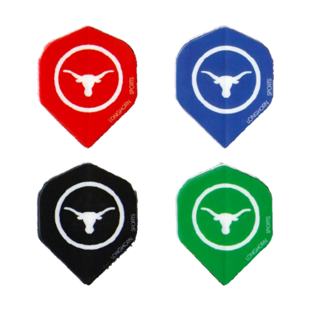 Longhorn Flight Multipack; all 4 original colour/design photographs shown upright against a white background. Supplied pack quantity is unchanged.