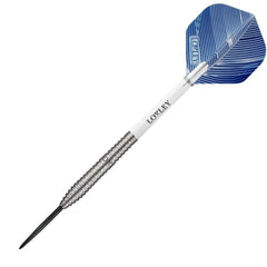 Loxley Featherweight Blue Steel Tip Darts 90% Tungsten — assembled dart