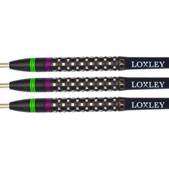 Loxley The Joker Steel Tip Darts 90% Tungsten — three dart barrels