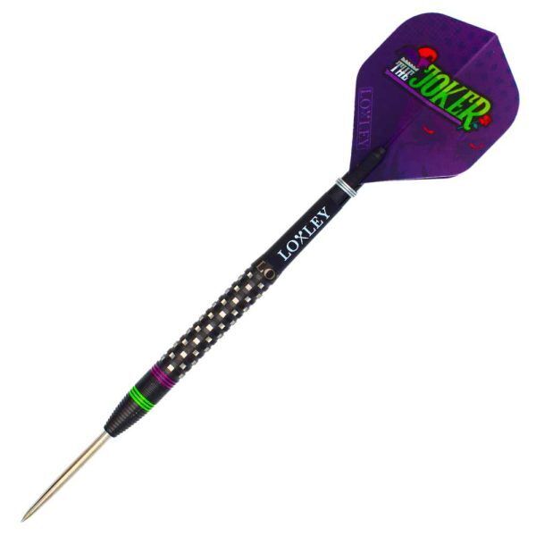 Loxley The Joker Steel Tip Darts 90% Tungsten — assembled dart