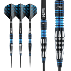 Red Dragon Marlin 90% Tungsten Darts — three darts and barrel close-up