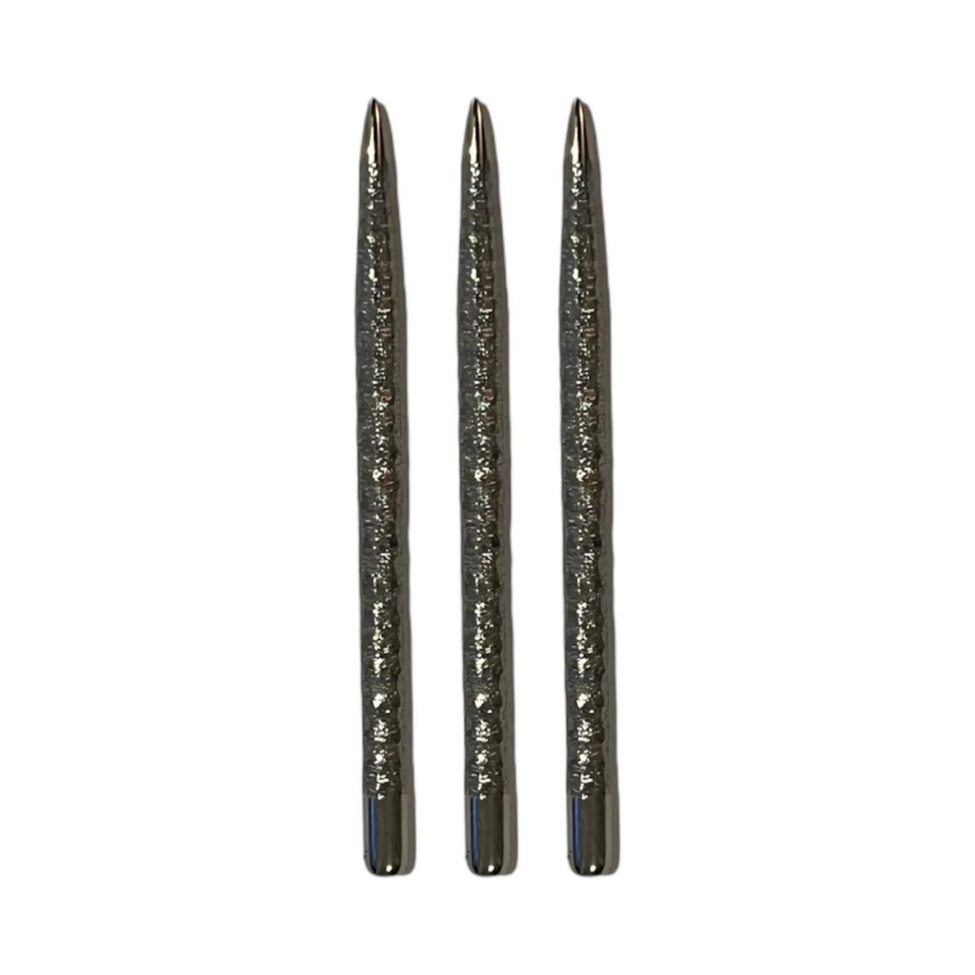 MIBGrip Ark steel tip points; three matching representative points shown upright on white.