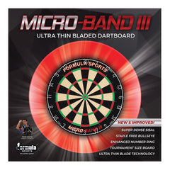 Formula Sports Micro Band Iii Razor Dartboard — retail packaging
