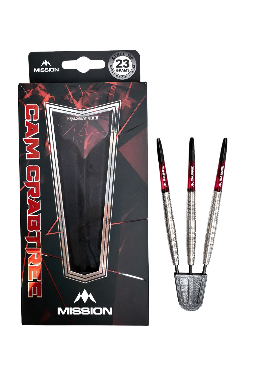 Mission Cam Crabtree Natural 95% Tungsten 23g trade-in darts