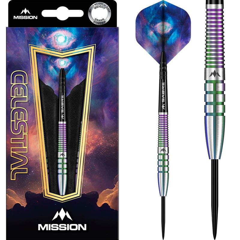 Celestial Coral Pvd Steel Tip Darts - 95% Tungsten from On Point Darts