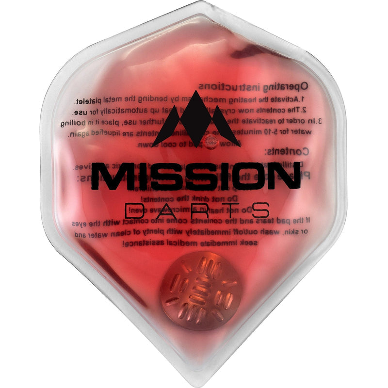 Mission Flux Luxury Hand Warmer Reusable — red reusable hand warmer